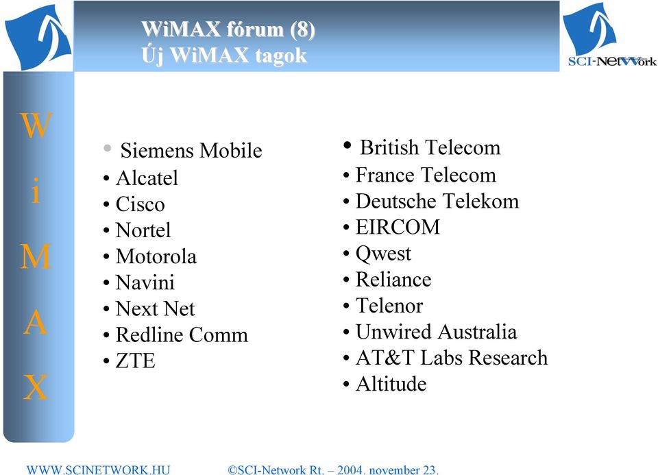 Telecom France Telecom Deutsche Telekom EIRCO