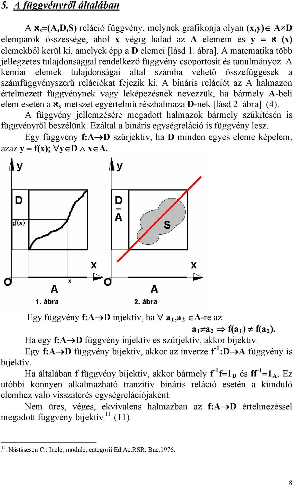 elemei [lásd 1. ábra]. A matematika több jellegzetes tulajdonsággal rendelkező függvény csoportosít és tanulmányoz.