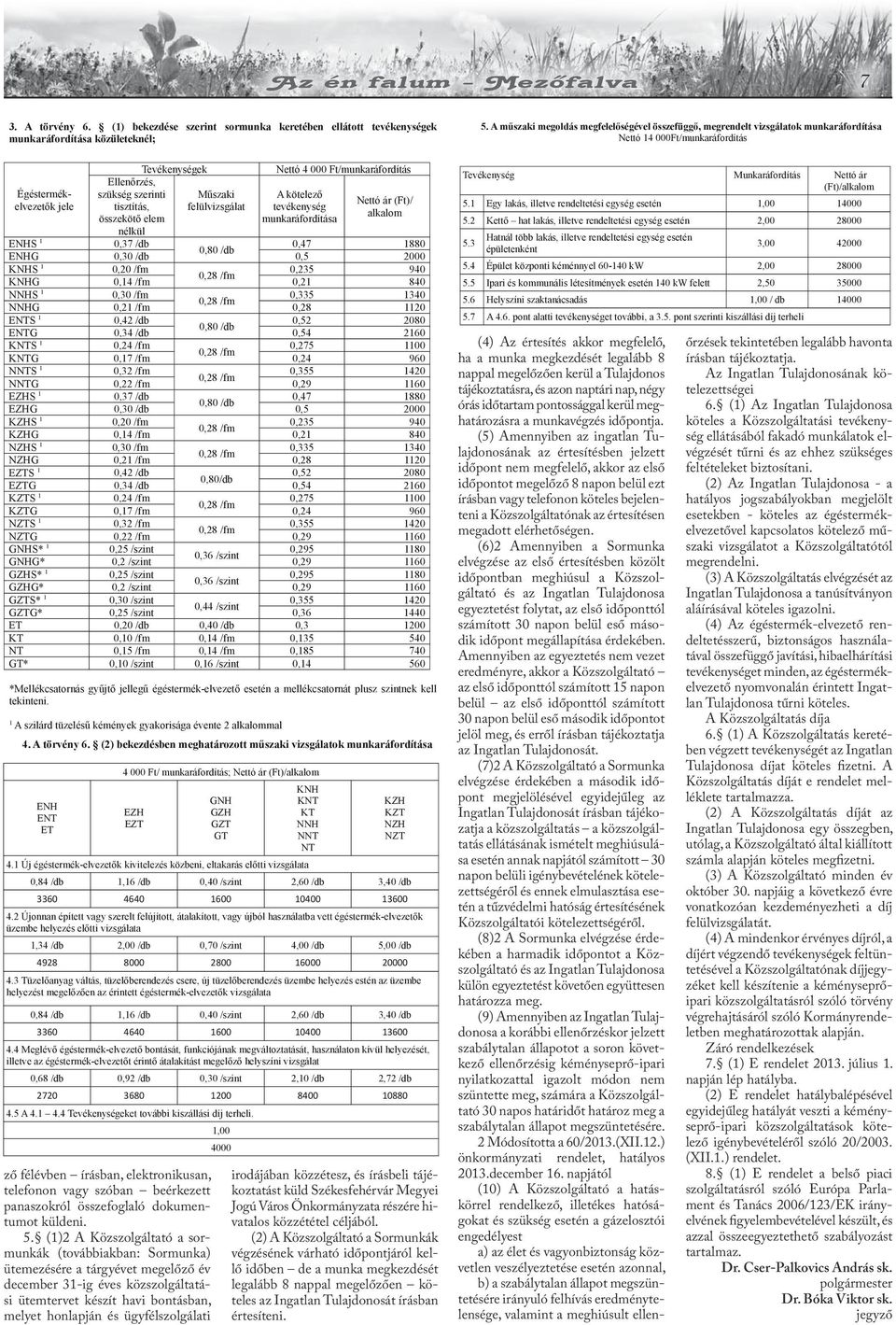 nélkül 0,37 /db ző félévben írásban, elektronikusan, telefonon vagy szóban beérkezett panaszokról összefoglaló dokumentumot küldeni. 5.