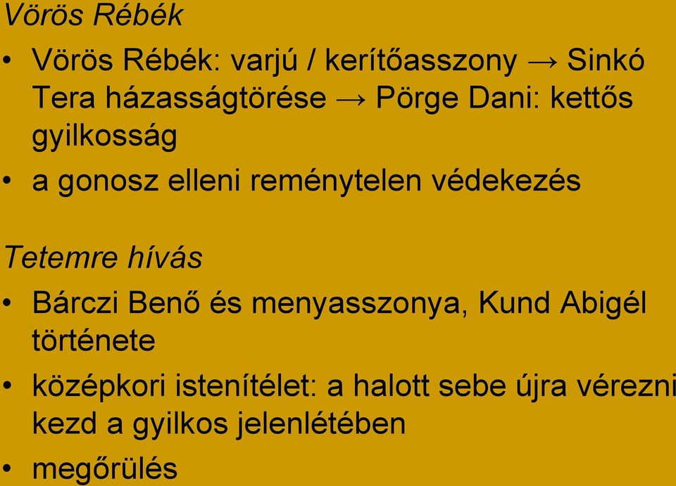 Tetemre hívás Bárczi Benő és menyasszonya, Kund Abigél története