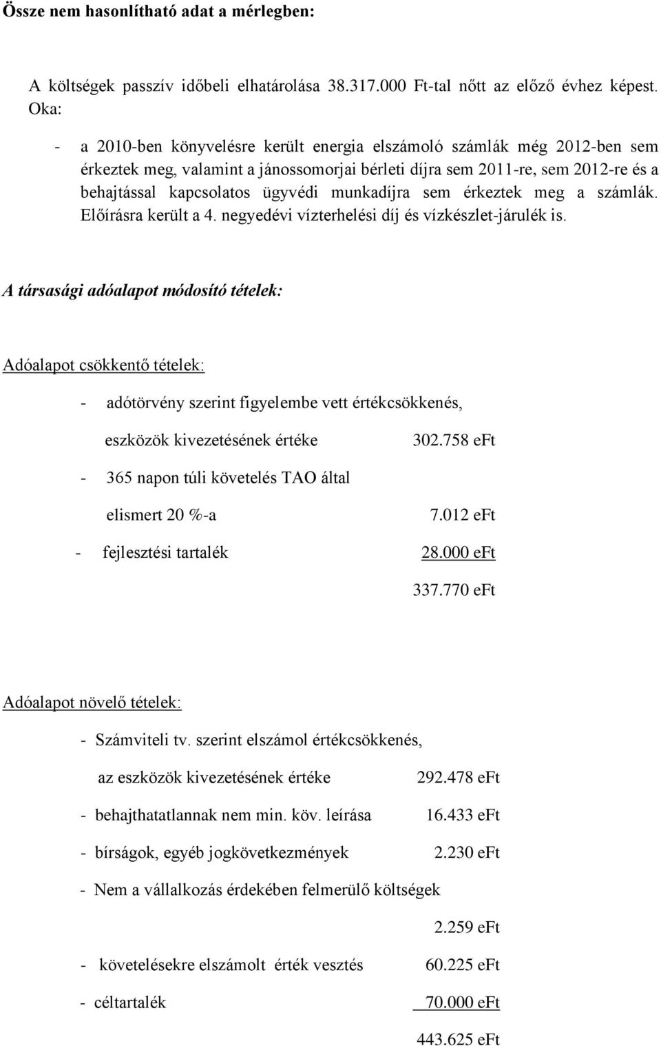 érkeztek meg a számlák. Előírásra került a 4. negyedévi vízterhelési díj és vízkészlet-járulék is.