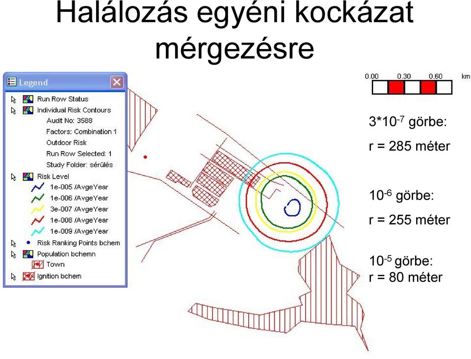 285 méter 10-6 görbe: r =