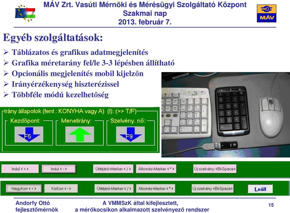 lépésben állítható Opcionális megjelenítés mobil