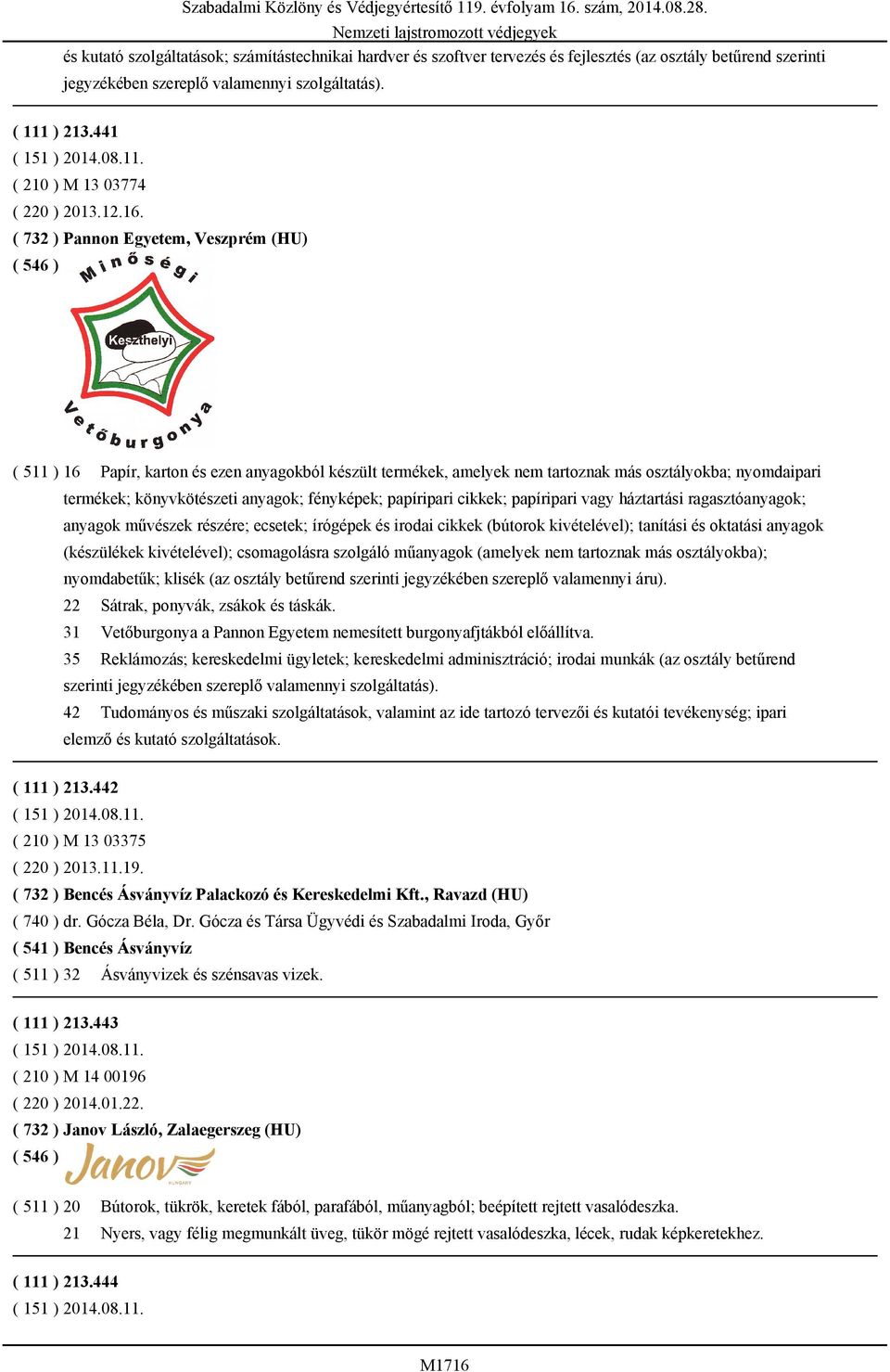 papíripari cikkek; papíripari vagy háztartási ragasztóanyagok; anyagok művészek részére; ecsetek; írógépek és irodai cikkek (bútorok kivételével); tanítási és oktatási anyagok (készülékek