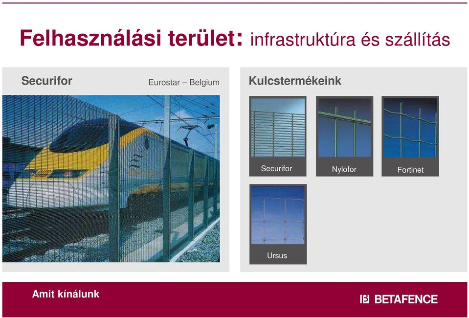 Securifor Eurostar Belgium