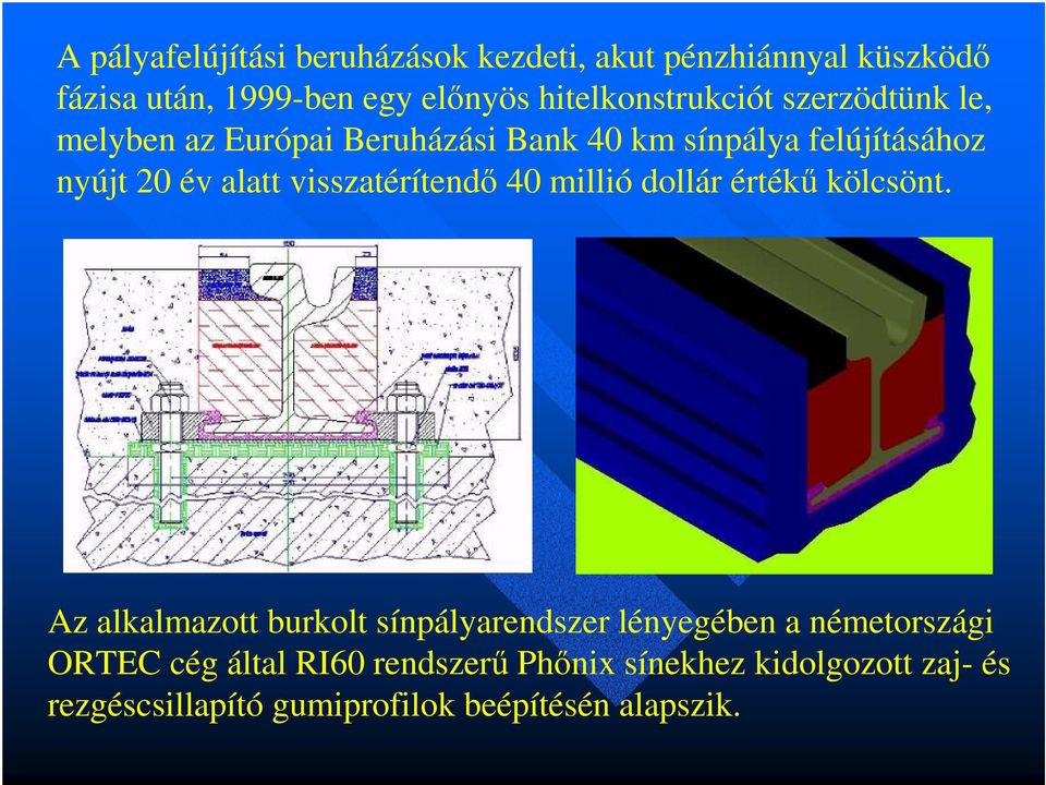 alatt visszatérítendı 40 millió dollár értékő kölcsönt.