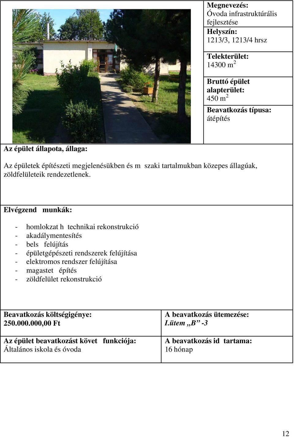 - homlokzat hᔐ technikai rekonstrukció - akadálymentesítés - belsᔐ felújítás - épületgépészeti rendszerek