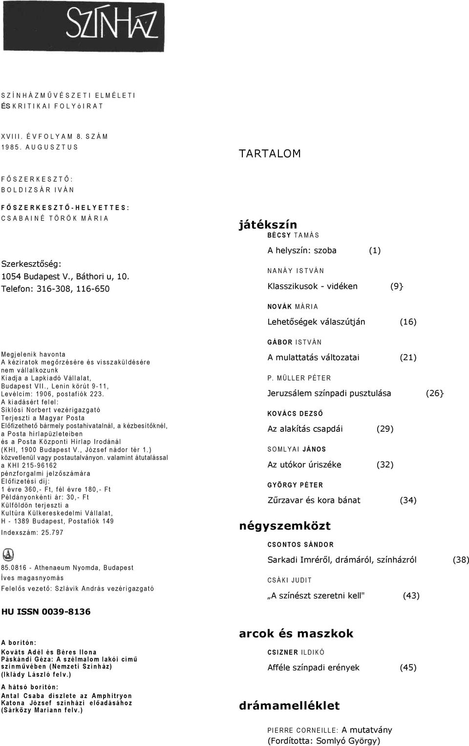 , Báthori u, 10.