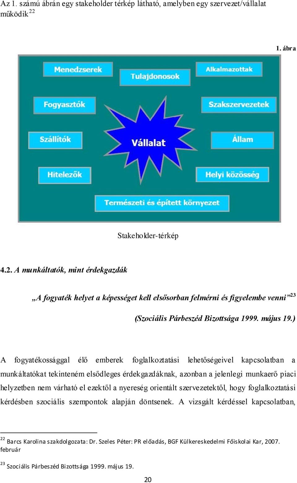 ) A fogyatékossággal élő emberek foglalkoztatási lehetőségeivel kapcsolatban a munkáltatókat tekinteném elsődleges érdekgazdáknak, azonban a jelenlegi munkaerő piaci helyzetben nem várható el