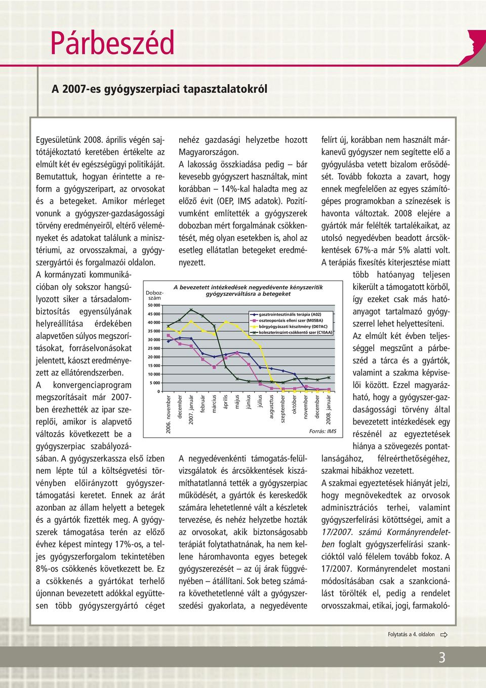 számú Kormányrendeletben foglalt gyógyszerfelírási szankcióktól való félelem tovább fokoz. A 17/2007.