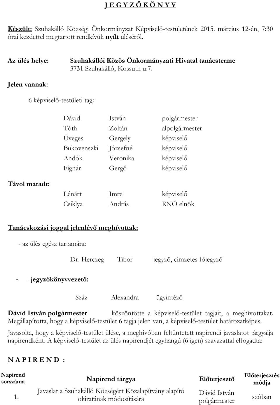 1 Szuhakálló, Kossuth u.7.