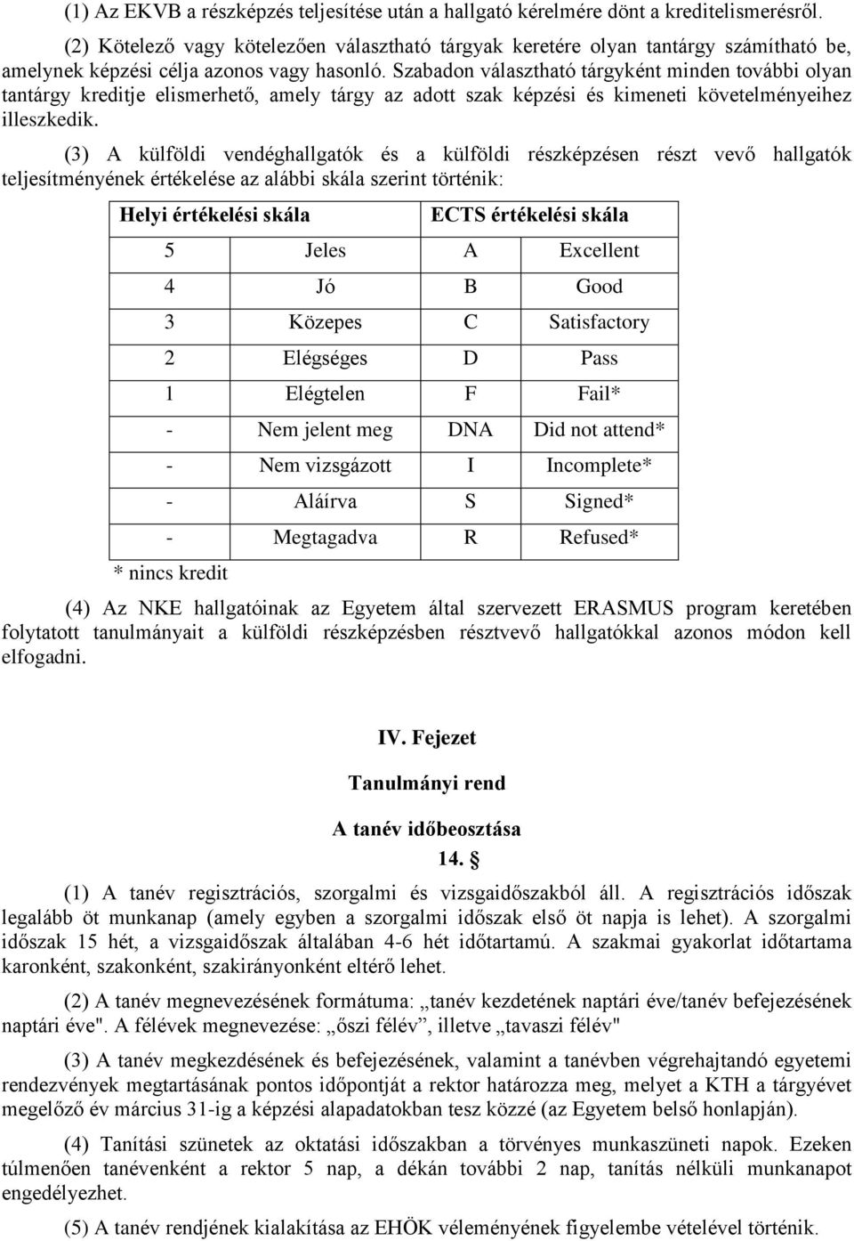 Szabadon választható tárgyként minden további olyan tantárgy kreditje elismerhető, amely tárgy az adott szak képzési és kimeneti követelményeihez illeszkedik.