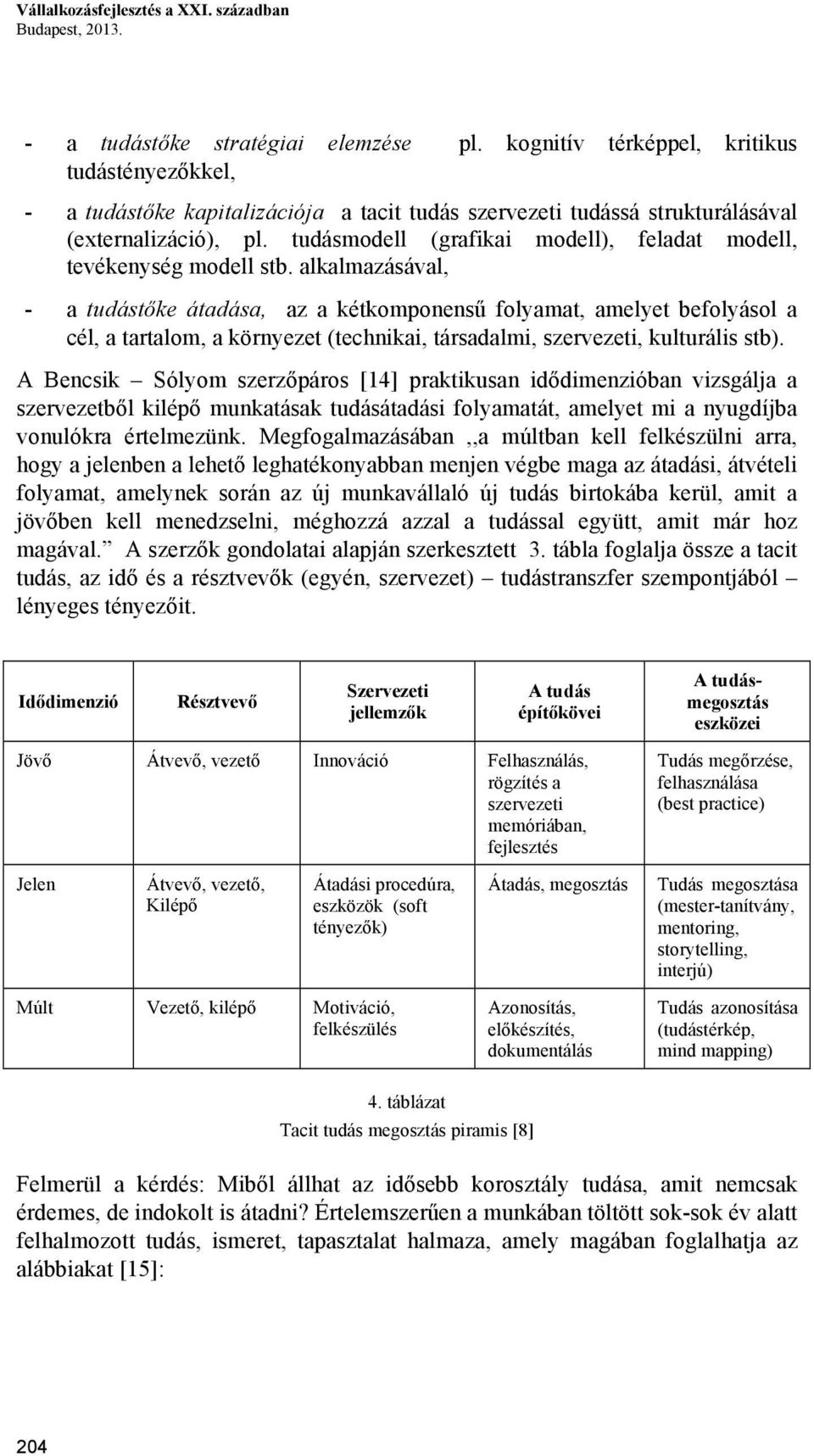 tudásmodell (grafikai modell), feladat modell, tevékenység modell stb.