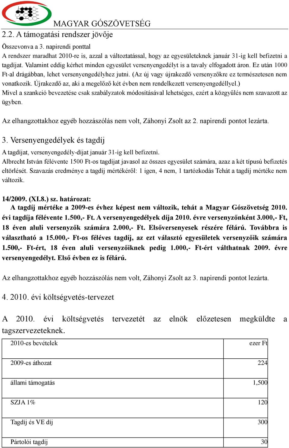 (Az új vagy újrakezdő versenyzőkre ez természetesen nem vonatkozik. Újrakezdő az, aki a megelőző két évben nem rendelkezett versenyengedéllyel.