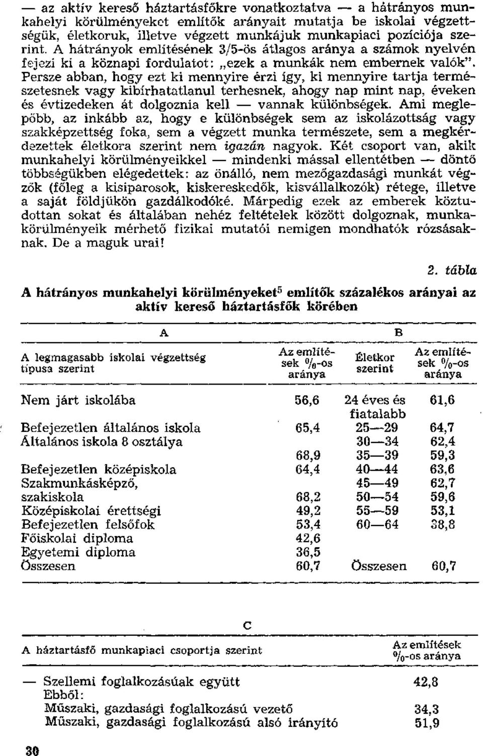 Persze abban, hogy ezt ki mennyire érzi így, ki mennyire tartja természetesnek vagy kibírhatatlanul terhesnek, ahogy nap mint nap, éveken és évtizedeken át dolgoznia kell vannak különbségek.