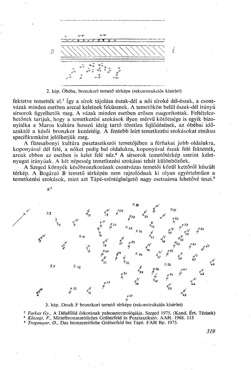 Feltételezhetőnek tartjuk, hogy a temetkezési szokások ilyen mérvű kötöttsége is egyik bizonyítéka a Maros kultúra hosszú ideig tartó töretlen fejlődésének, az óbébai időszaktól a késői bronzkor