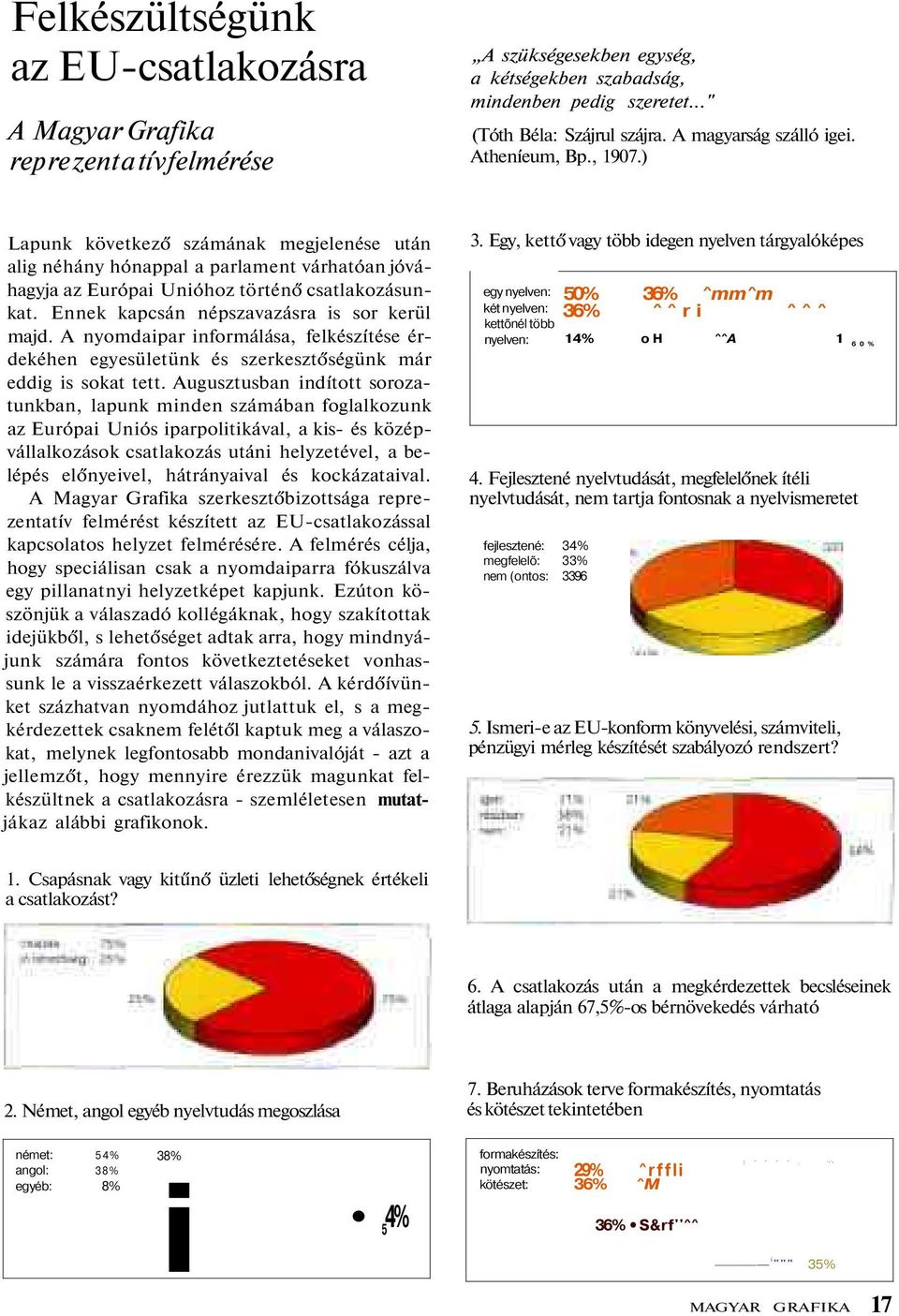 Ennek kapcsán népszavazásra is sor kerül majd. A nyomdaipar informálása, felkészítése érdekéhen egyesületünk és szerkesztőségünk már eddig is sokat tett.