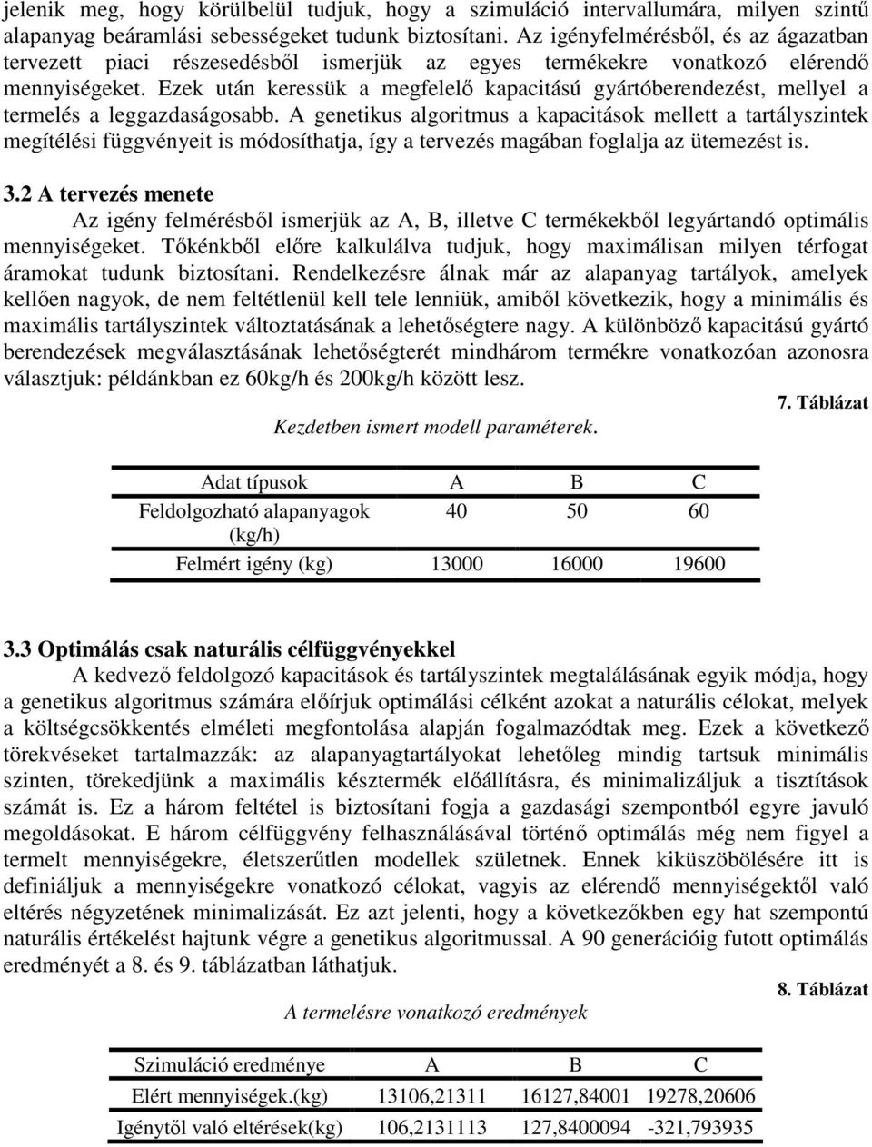 zek után keressük a megfelelő kapactású gyártóberendezést, mellyel a termelés a leggazdaságosabb.