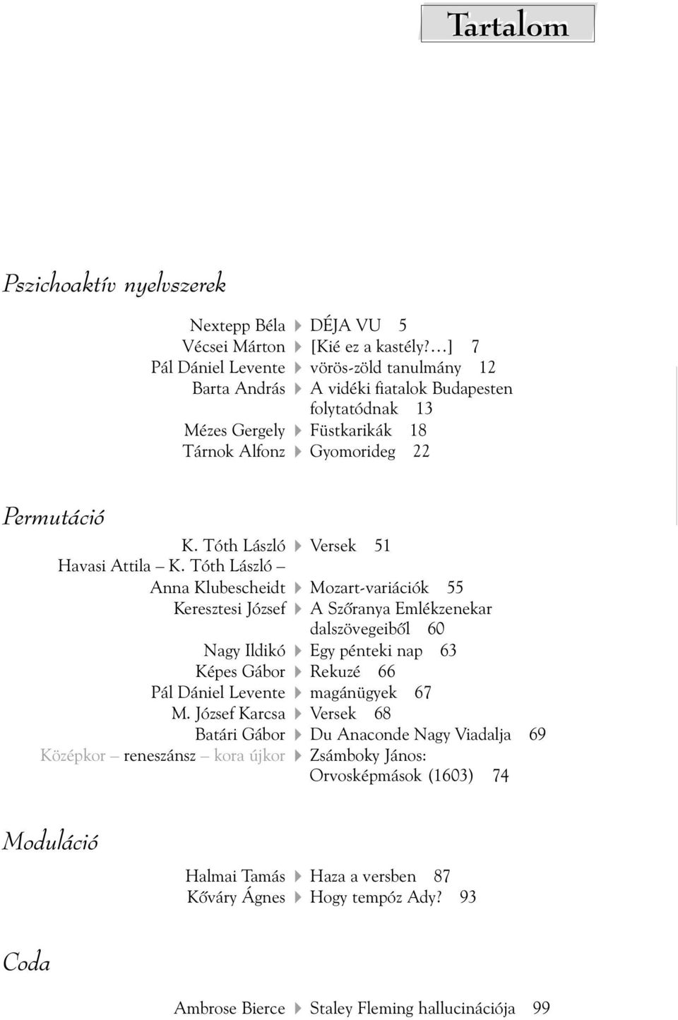 Tóth László Versek 51 Havasi Attila K.