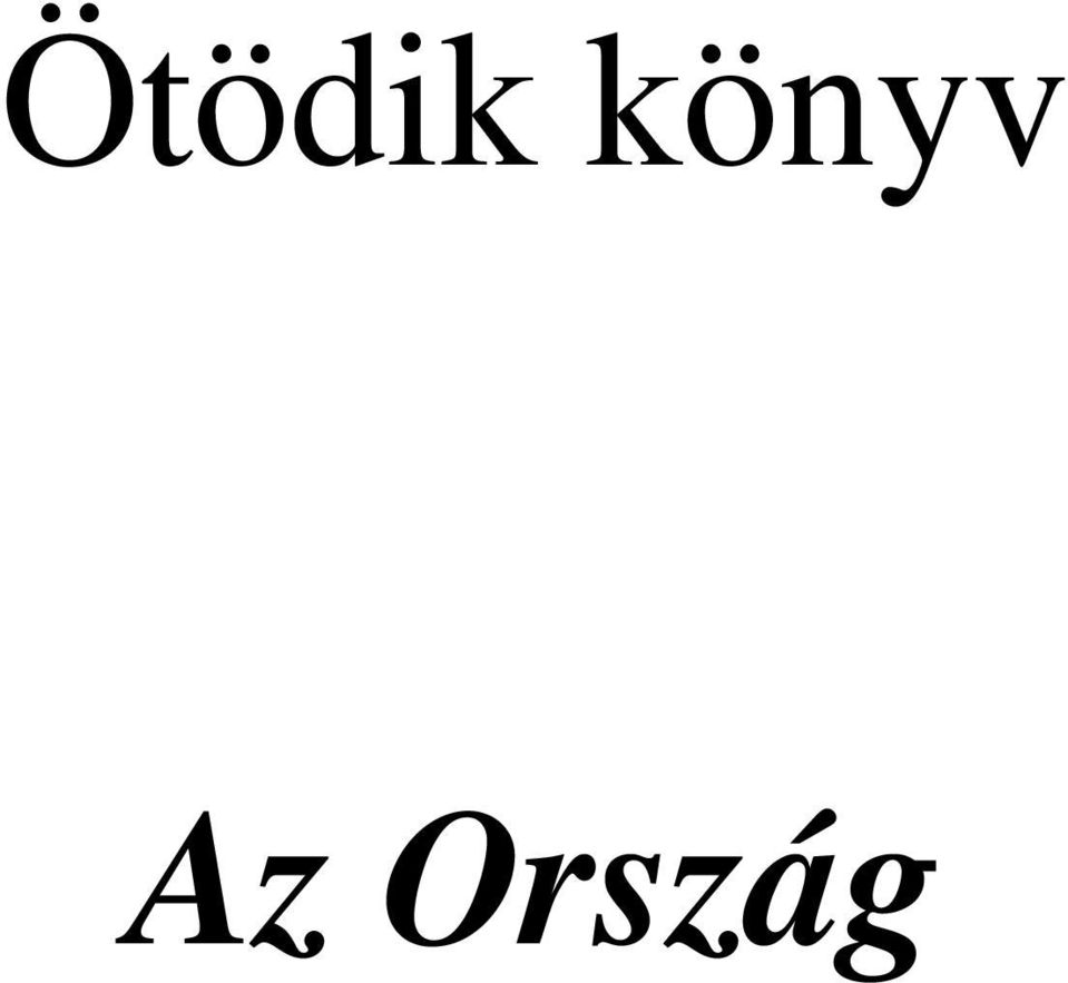 Ország