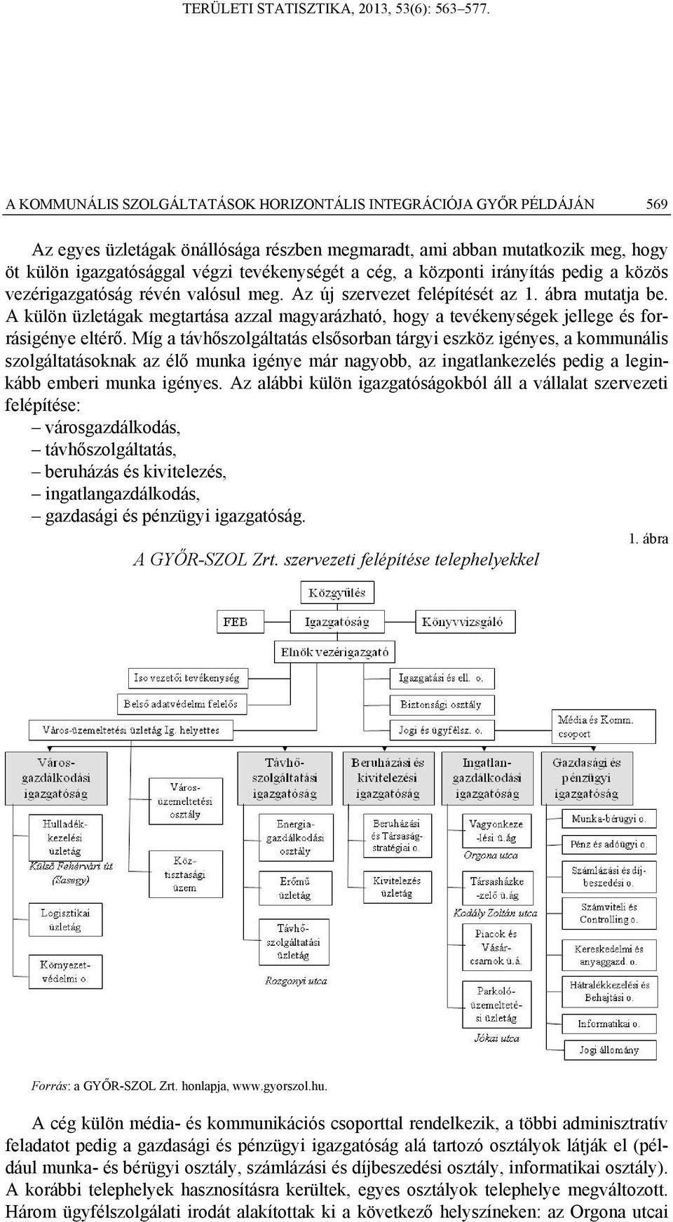 A külön üzletágak megtartása azzal magyarázható, hogy a tevékenységek jellege és forrásigénye eltérő.