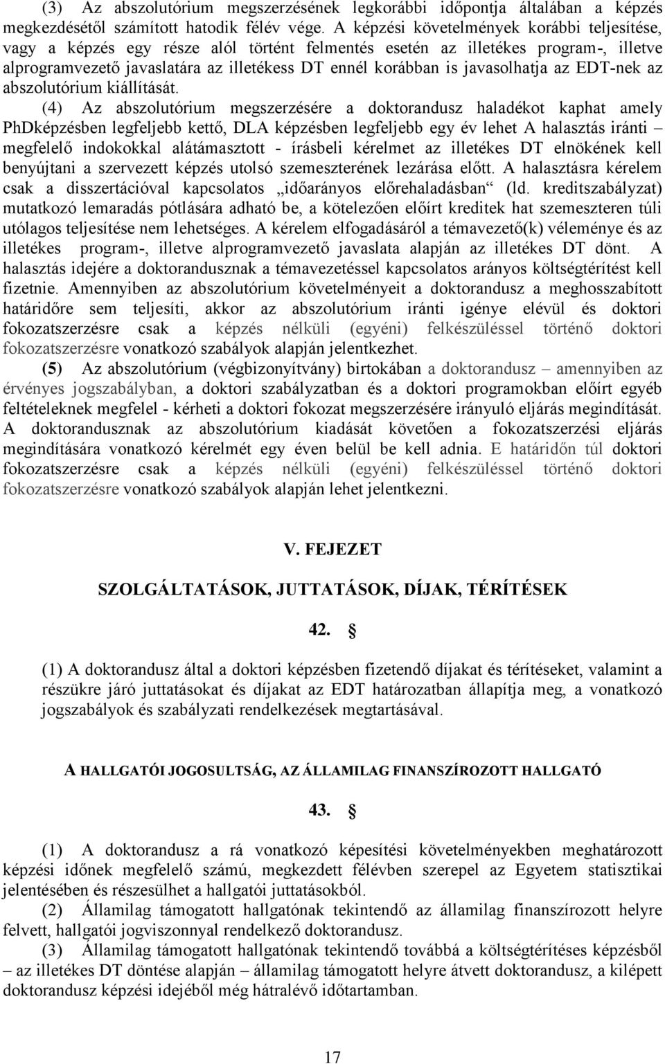 javasolhatja az EDT-nek az abszolutórium kiállítását.