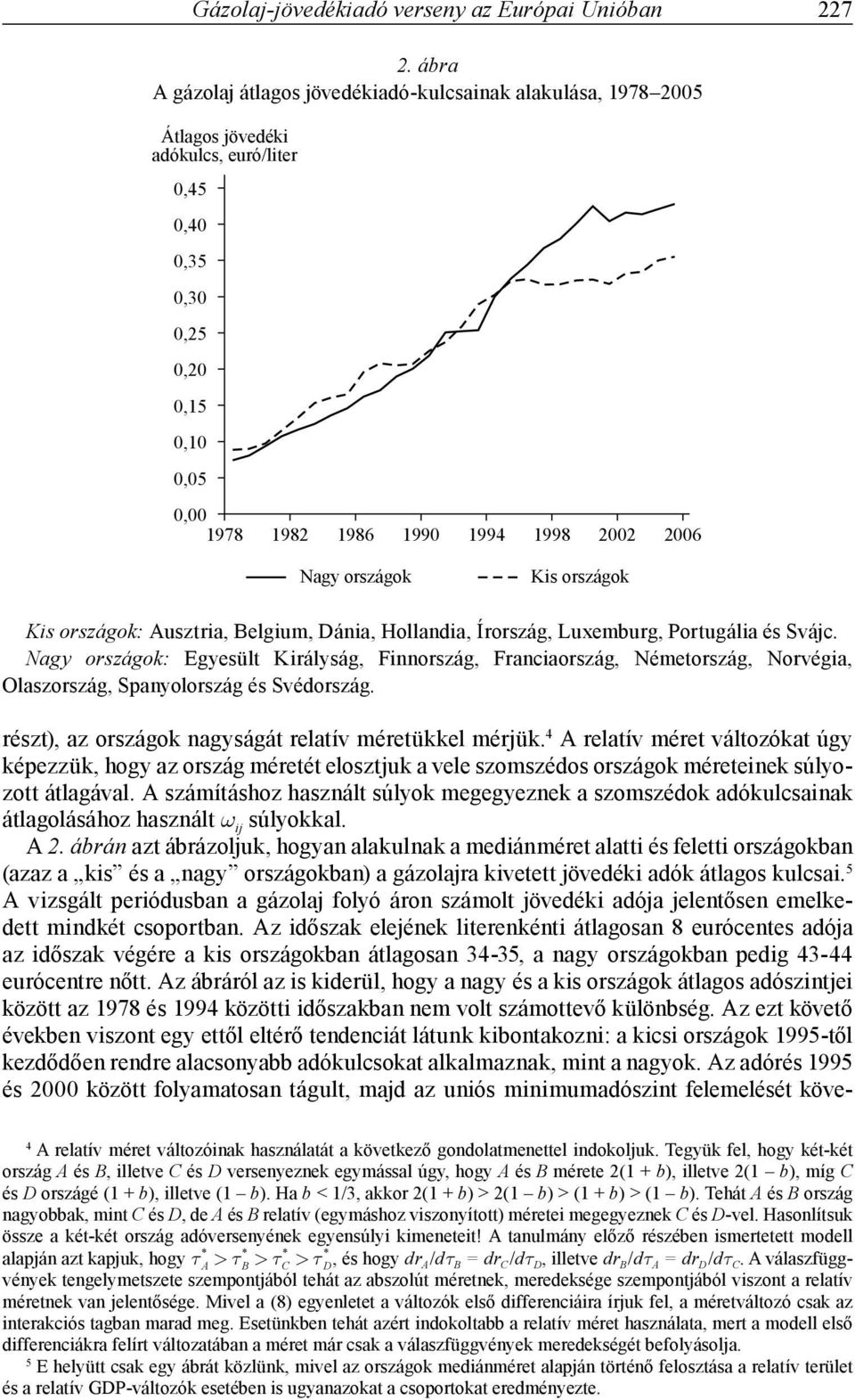 országok Kis országok: Ausztria, Belgium, Dánia, Hollandia, Írország, Luxemburg, Portugália és Svájc.