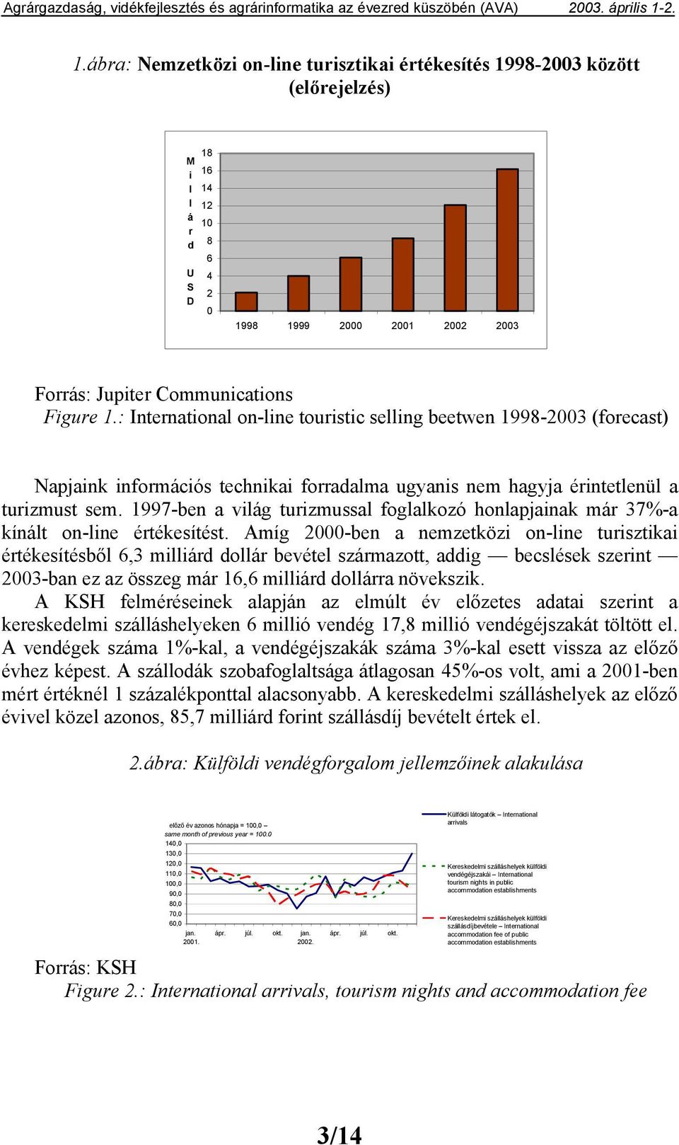 1997-ben a világ turizmussal foglalkozó honlapjainak már 37-a kínált on-line értékesítést.