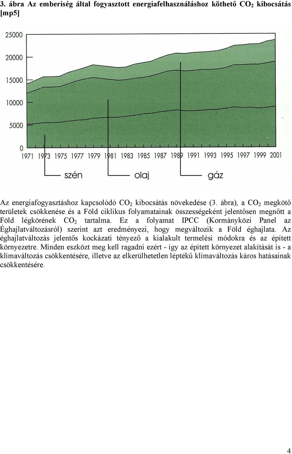 Ez a folyamat IPCC (Kormányközi Panel az Éghajlatváltozásról) szerint azt eredményezi, hogy megváltozik a Föld éghajlata.