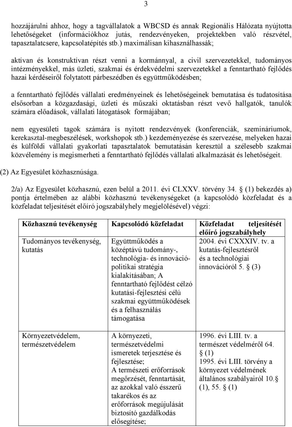 ) maximálisan kihasználhassák; aktívan és konstruktívan részt venni a kormánnyal, a civil szervezetekkel, tudományos intézményekkel, más üzleti, szakmai és érdekvédelmi szervezetekkel a fenntartható