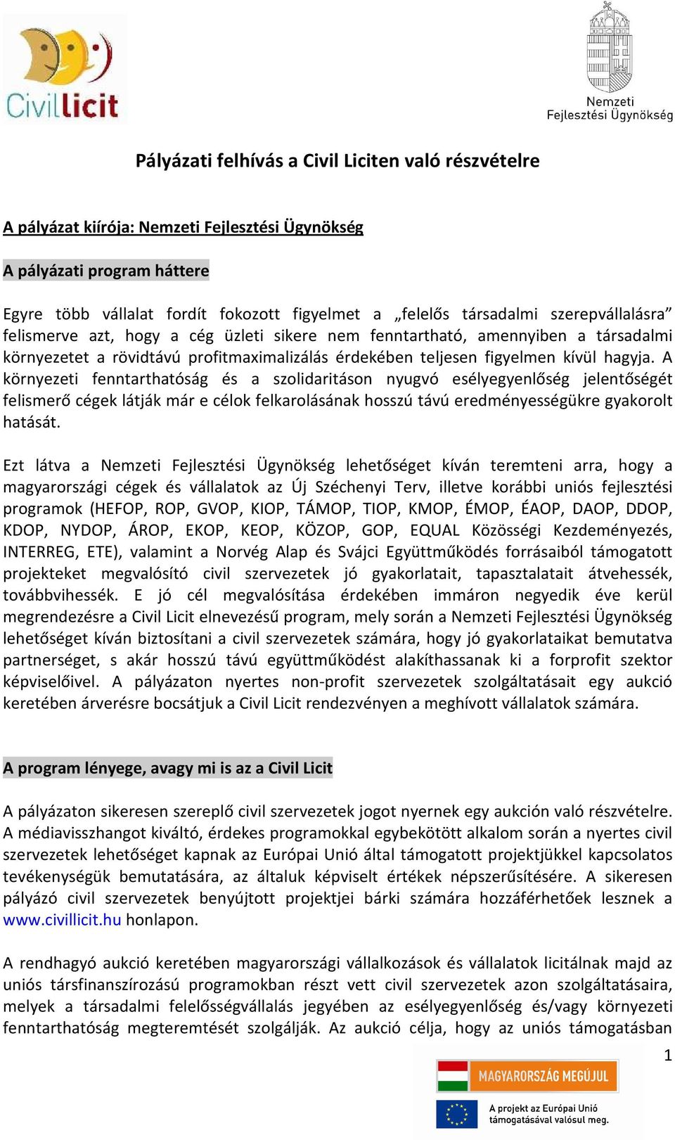 A környezeti fenntarthatóság és a szolidaritáson nyugvó esélyegyenlőség jelentőségét felismerő cégek látják már e célok felkarolásának hosszú távú eredményességükre gyakorolt hatását.