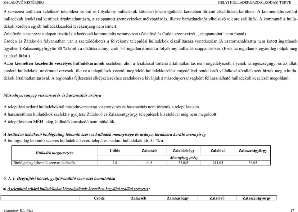 Zalalövőn a szennyvíztelepen tisztítják a beérkező kommunális szennyvizet(zalalövő és Csöde szennyvizét, szippantottat nem fogad) Csödén és Zalalövőn folyamatban van a szerződéskötés a folyékony