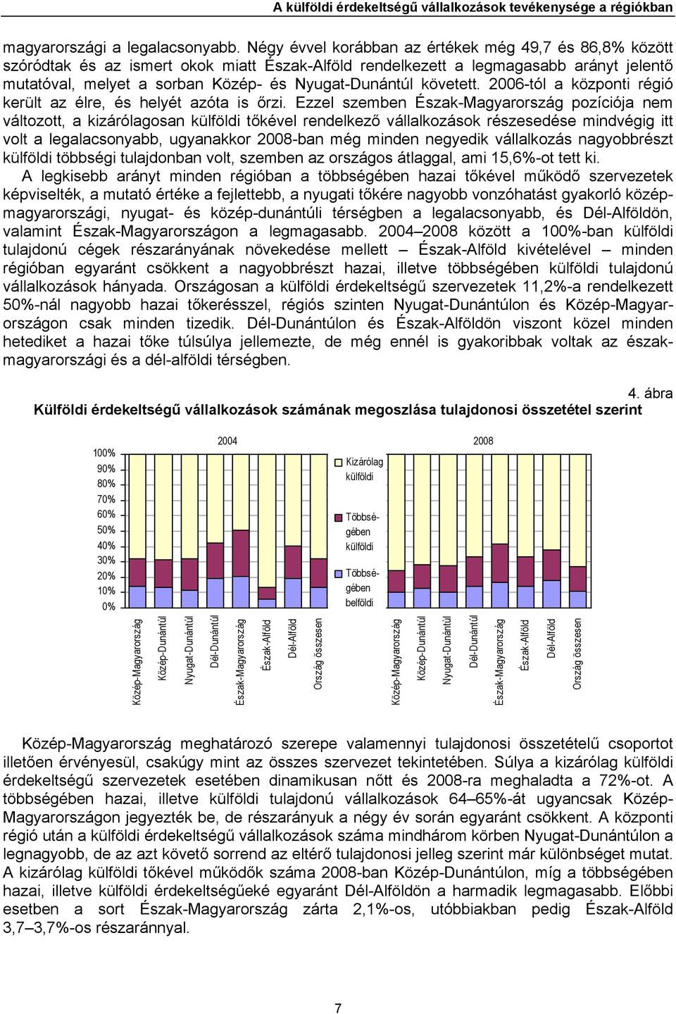 követett. 2006-tól a központi régió került az élre, és helyét azóta is őrzi.