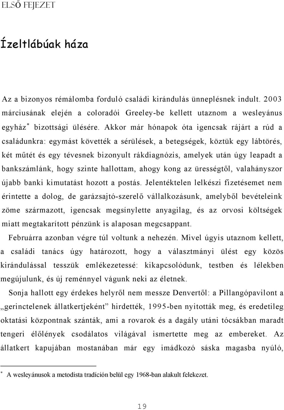 Akkor már hónapok óta igencsak rájárt a rúd a családunkra: egymást követték a sérülések, a betegségek, köztük egy lábtörés, két műtét és egy tévesnek bizonyult rákdiagnózis, amelyek után úgy leapadt