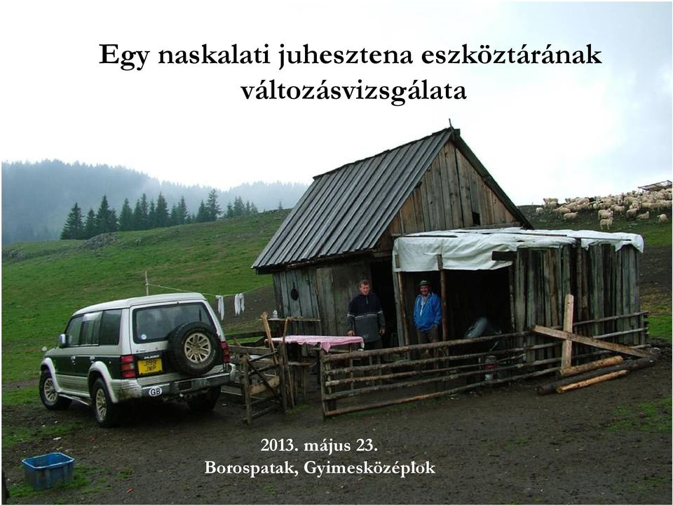 változásvizsgálata 2013.