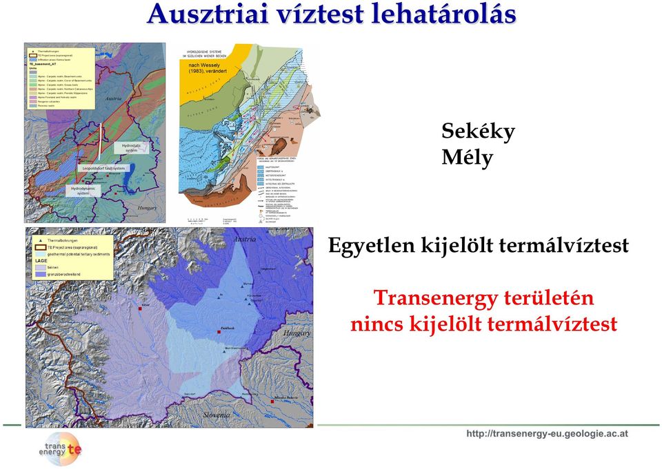 termálvíztest Transenergy