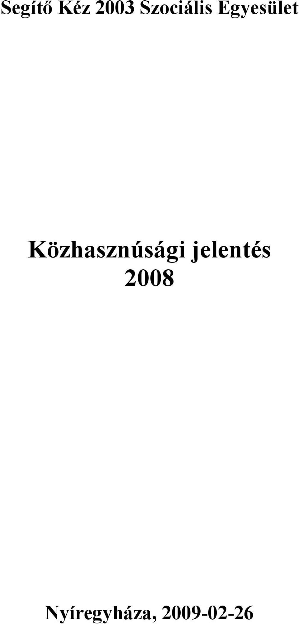 Közhasznúsági