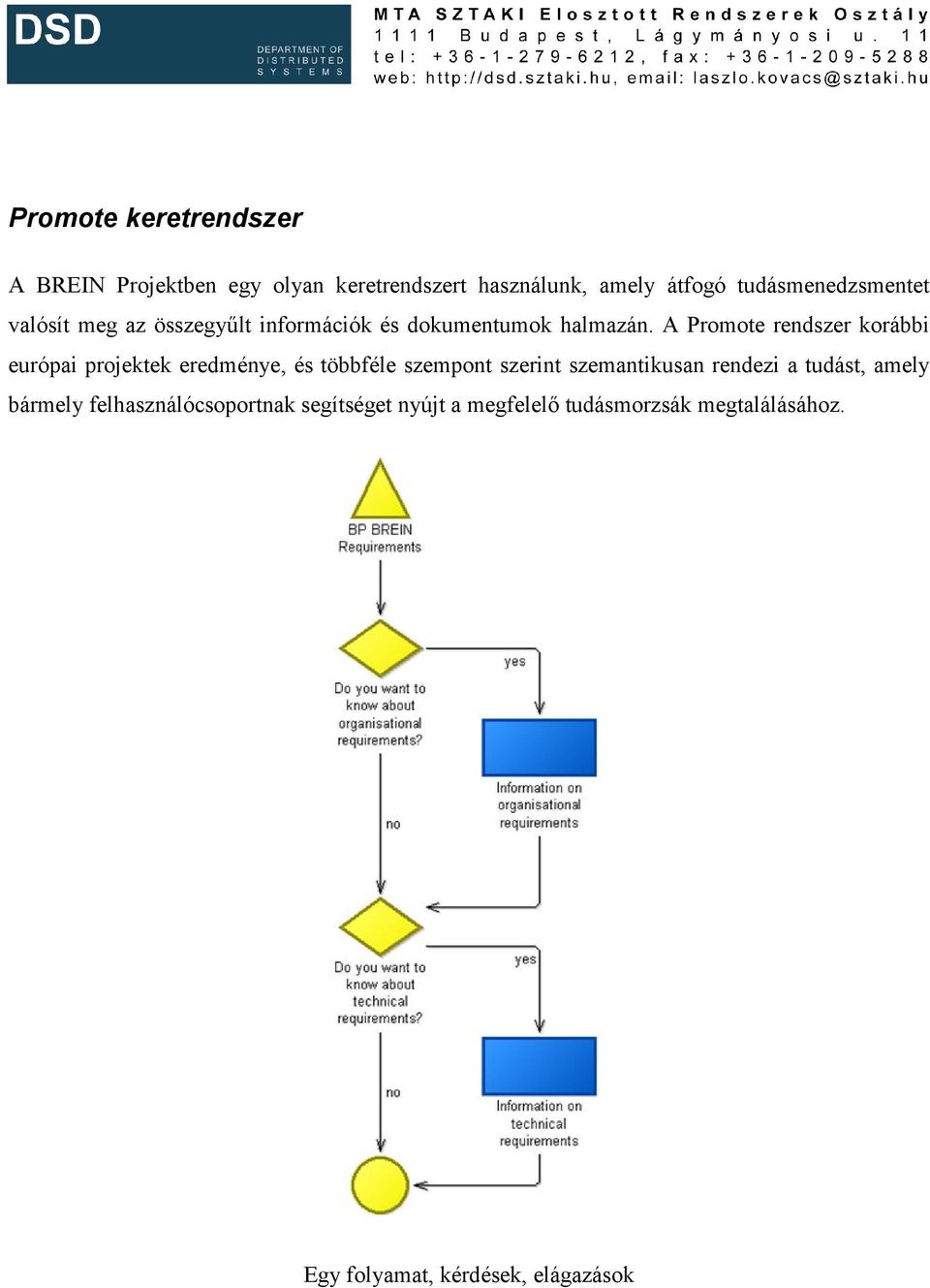 A Promote rendszer korábbi európai projektek eredménye, és többféle szempont szerint szemantikusan