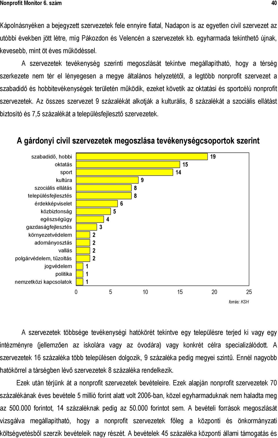 egyharmada tekinthető újnak, kevesebb, mint öt éves működéssel.