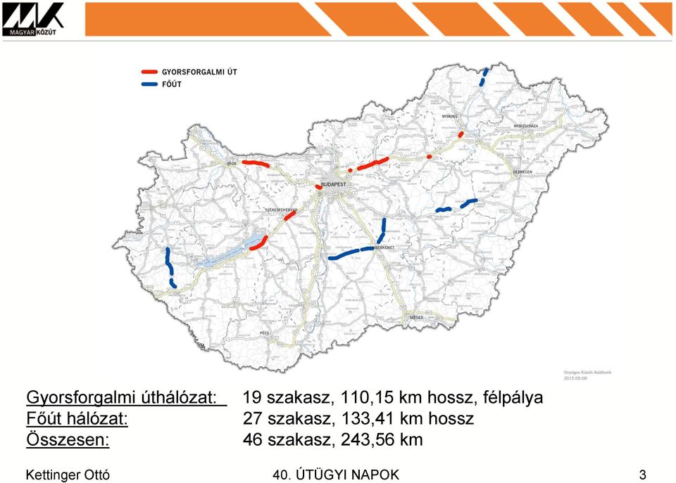 110,15 km hossz, félpálya 27