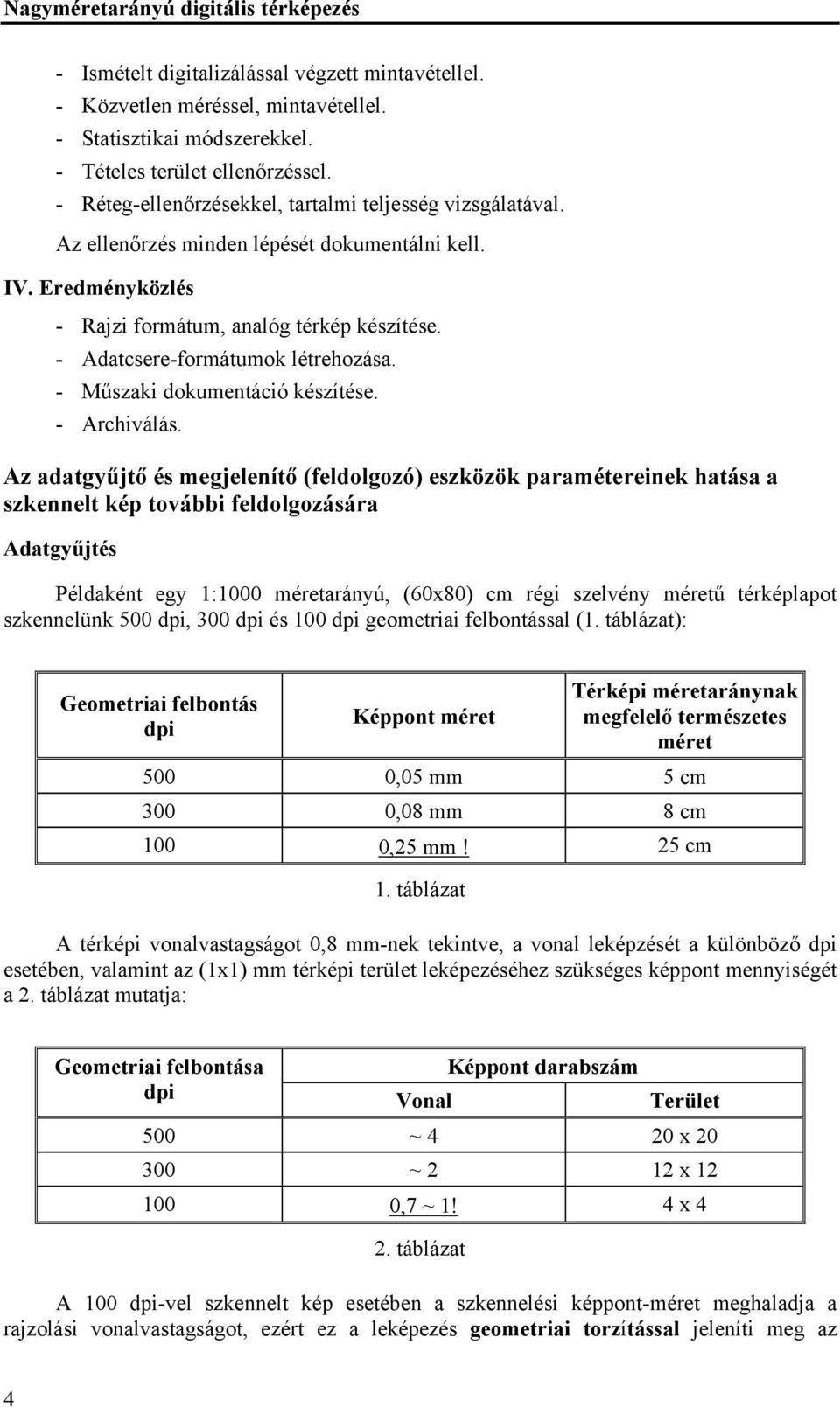 - Adatcsere-formátumok létrehozása. - Műszaki dokumentáció készítése. - Archiválás.