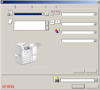 Procédure de fax LAN 1. Ouvrez le pilote d'imprimante 2.