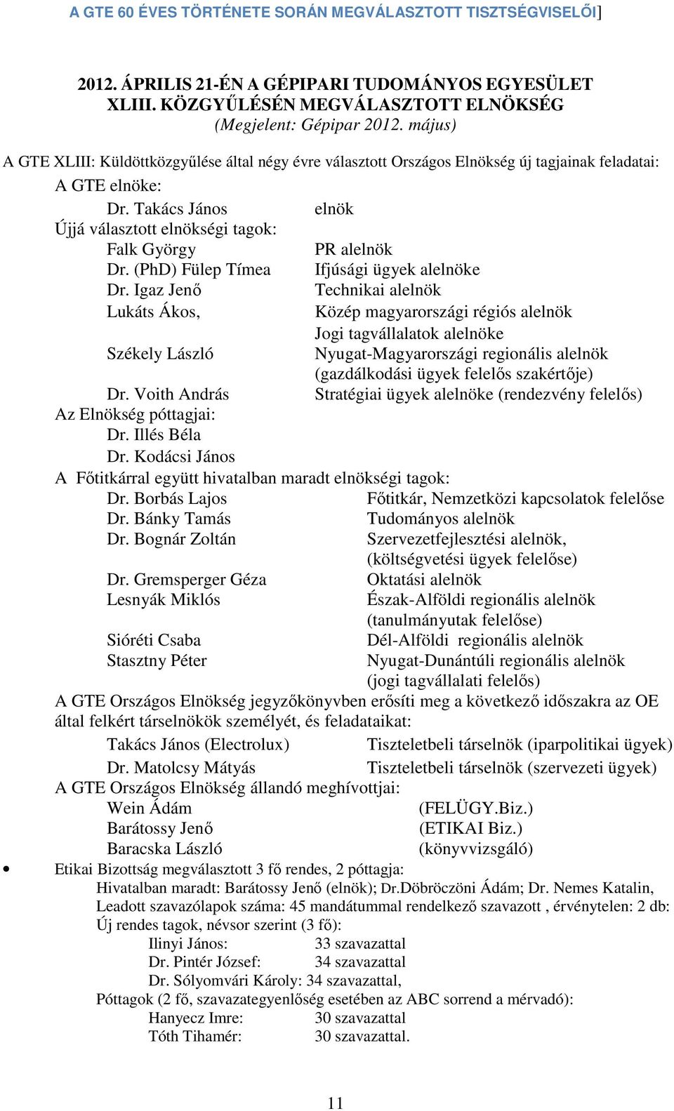 (PhD) Fülep Tímea Ifjúsági ügyek alelnöke Dr.