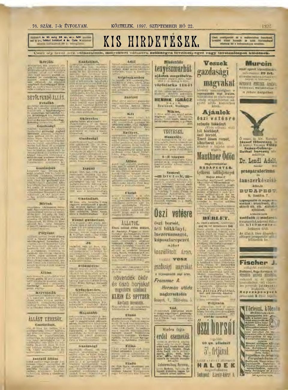 1897. SZEPTEMBER HÓ 22.