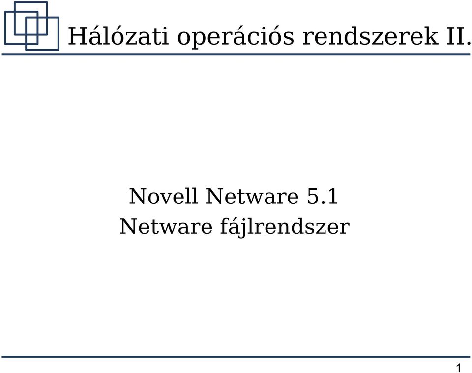 Novell Netware 5.