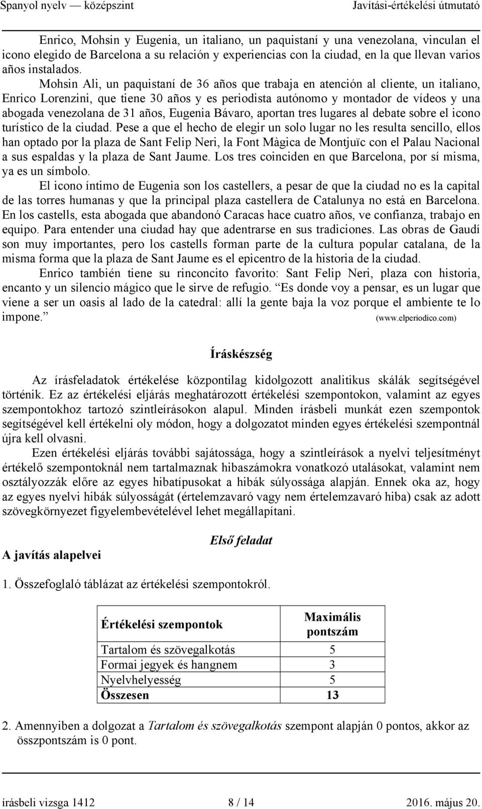 años, Eugenia Bávaro, aportan tres lugares al debate sobre el icono turístico de la ciudad.