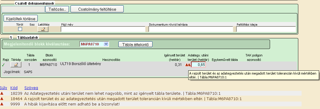 Fontos betartani a következő szabályokat! Csak egy böngésző ablak és azon belül csak egy ügyfél kérelme legyen nyitva! A böngésző eszköztárának (pl. visszafelé nyíl) a használata tilos!