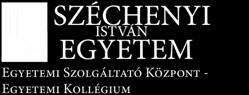 Kollégiumi Házirend 1. A Széchenyi István Egyetem Kollégiumainak lakója csak olyan hallgató lehet, aki a tagsággal együtt járó előírásokat maradéktalanul elfogadja, és az együttélés normáit betartja.