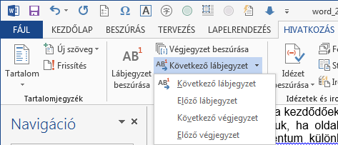 OBJEKTUMOK KEZELÉSE 17 elvégezzük a javítást. A dokumentum törzsszövegének szerkesztéséhez a szövegbe kattintással térünk vissza.