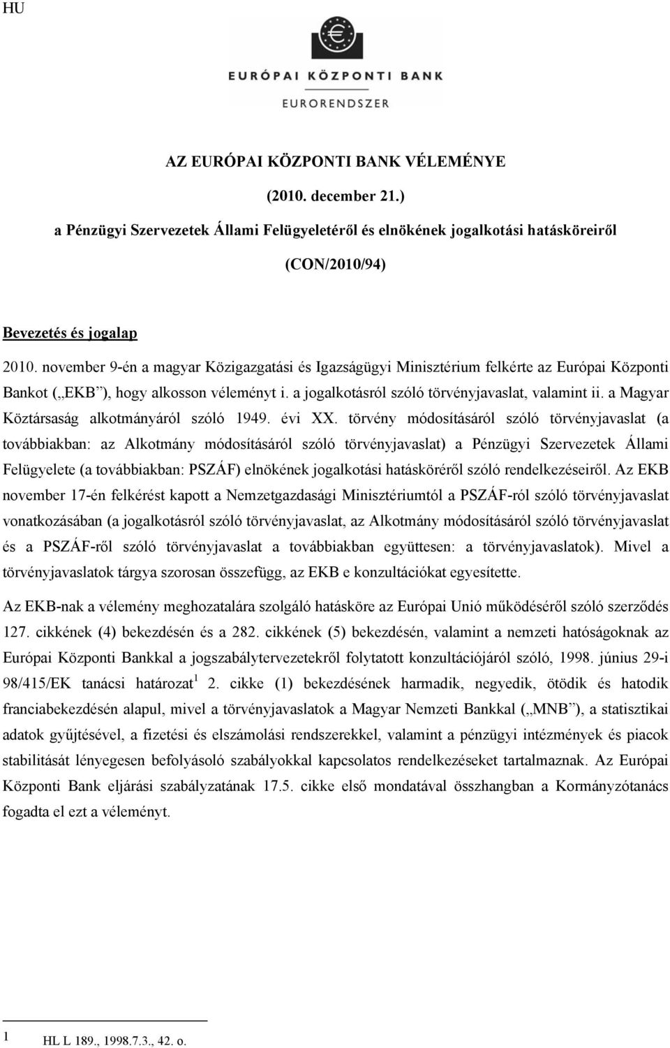 a Magyar Köztársaság alkotmányáról szóló 1949. évi XX.